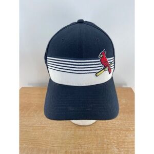 Nike Classic99 Dri-Fit St Louis Cardinals MLB Hat Navy Blue S/M Striped Cap VV